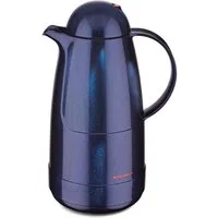 ROTPUNKT Isolierkanne 1,5 Liter Glaseinsatz I hochwertig I langlebig I 24 Std heiß, 1.5 l, (Kaffeekanne I Teekanne), Glaskolben aus doppelwandigem Rosalin-Glas