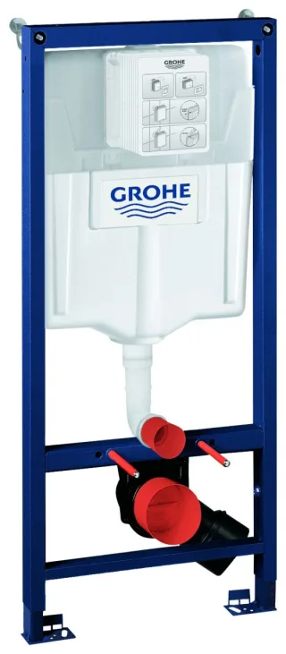 Grohe Rapid SL für WC 38536 mit Zubehör für Vorwandmontage, 38536001 38536001
