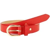 MIRROSI Ledergürtel Damen Herren Gürtel, Made in Italy, 3cm breit (Passt fast zu jeder Hosenschlaufe, aus Echtem Leder)