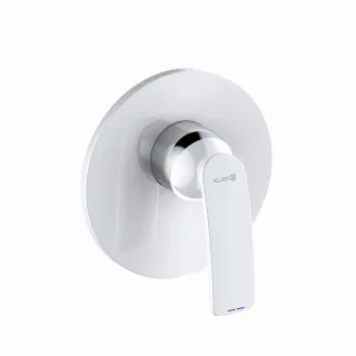 Kludi BALANCE Unterputz-Brausearmatur m. Funktionseinh für 88022, weiß/chrom, 527559175 527559175