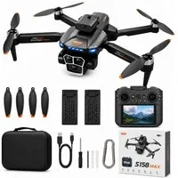 Goldstern-Tech RC-Quadrocopter (mit Full-HD Display-Controller & Liveübertragung, bis 60min Flugzeit), inkl. 8GB SD-Karte, Display-Controller, Headless-Modus & Auto-Return
