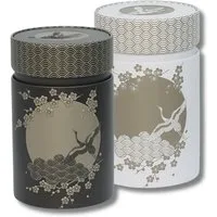 MediMuc Teedose 2er Set Komorebi, (2er Dosenset, Dose), Teedose, Gewürzdose, Dosen Set, Motivdose