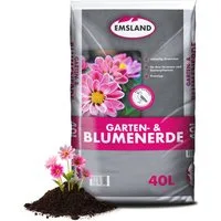 JSM-Brennholz Blumenerde JSM - Emsland Garten & Blumenerde 40 L, Für Innen- & Außenbereich geeignet