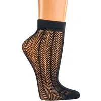 TippTexx 24 Feinsöckchen 5 Paar Modische Feinsöckchen Trend-Artikel gemustert One-Size (5 Paar)