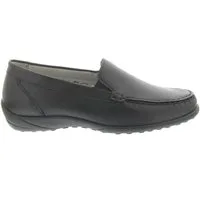 Waldläufer Waldläufer Kläre, Memphis (Glattleder), schwarz, Weite K 640004-186-00 Slipper
