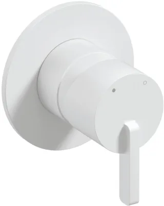 Neuesbad Serie 600 Brausearmatur Unterputz, Oberfläche: weiss matt NB1BQS_A44L1