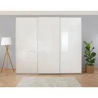 OTTO home Kleiderschrank Mehrzweckschrank Aktenschrank Möbel Mietswohnung Schlafzimmer KOLUNA (3 Ausstattungen BASIC/CLASSIC/PREMIUM (inkl. SOFT-CLOSE-FUNKTION) Breiten 203/271/315/360cm Höhen 210/229 Hochglanzfront MADE IN GERMANY