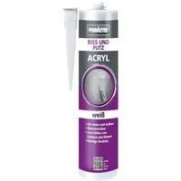 Primaster Silikon Primaster Riss und Putz-Acryl weiß 310 ml