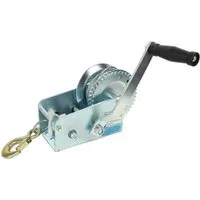 TRUTZHOLM Seilwinde Handseilwinde 1130 kg 10 m, (Produkt, 1-St), Handkurbellänge: ca. 23 cm