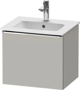Duravit D-Neo Waschtischunterbau wandhängend Betongrau Matt 510x402x440 mm - DE4260010070000 DE4260010070000