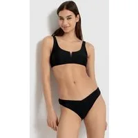 LSCN by LASCANA Bustier-Bikini-Top Gina, mit V-Ausschnitt vorne