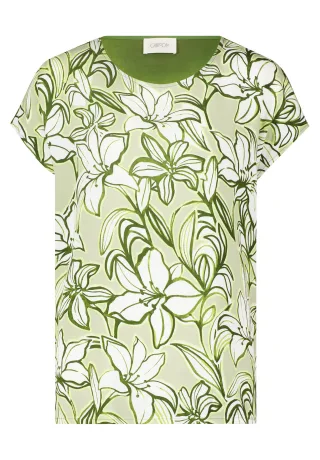 CARTOON - Casual-Shirt dark green/green - Gr. - 38