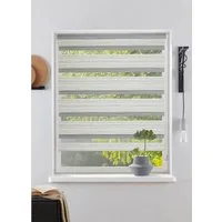 Doppelrollo PAGELLA, OTTO home, Lichtschutz, ohne Bohren, freihängend, Klemmfix, mit eingewebten Chenillefäden - sehr beliebt!