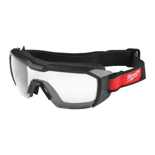 Milwaukee Niedrig-Profil-Vollsichtschutzbrille belüftet klar - 4932493433