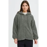 OXMO Kapuzensweatjacke OXBerina Gemütliche Kapuzenjacke
