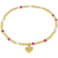 Amor Armband Herz, mit Glasstein, Stein (synth)