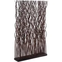 CREEDWOOD Paravent RAUMTEILER "KINKI", Weidenholz, 110x70 cm, Zweige Paravent Sichtschu