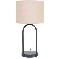 Sansibar Sylt Tischleuchte Tischleuchte SANSIBAR KLIFF DH 26x50 cm schwarz Tischlampe