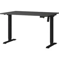 GERMANIA Schreibtisch Boras, Breite 120/140/160/180 cm, Metallgestell, elektrisch höhenverstellbar