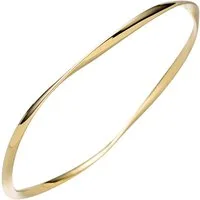 Schmuck Krone Armreif 3mm Armreif aus 925 Silber vergoldet, verdreht, Silber 925