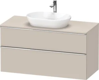 Duravit D-Neo Konsolenwaschtischunterbau wandhängend Taupe Matt 1200x550x664 mm - DE4969010910000 DE4969010910000