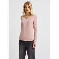 STREET ONE Langarmshirt im soften Baumwoll-Mix
