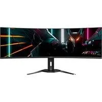 AORUS CO49DQ, Gaming-Monitor 124.4 cm (49 Zoll), schwarz, DQHD, Curved, USB-C, AMD Free-Sync Premium Pro, 144Hz Panel
