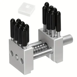 Adjustable Aluminum Alloy Mini Bench Vise Multi-Function Clamp Fixing Tool for DIY Crafts Model Making