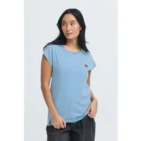 OXMO Rundhalsshirt OXSille Acid Washed T-Shirt