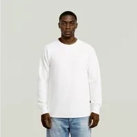 G-STAR Sweater Jirgi mit Label-Detail auf der Brust