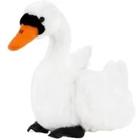 Teddys Rothenburg Kuscheltier Schwan klein 15 cm Kuscheltier Uni-Toys (Stoffschwan Plüschschwan, Stofftiere Schwäne Plüschtiere Spielzeug)