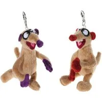 Sandmännchen Plüschfigur Schlüssel-Anhänger Set 15 cm Sandmann Jan & Henry Keyring Set