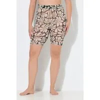 Ulla Popken Shapingpants Strumpf-Radler Blüten Oberschenkel-Schutz