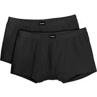 CECEBA Retro Pants Ceceba 2er-Pack Pants Übergröße schwarz (Packung, 2-St., 2er-Pack)