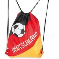 Fries Turnbeutel Deutschland Turnbeutel Rucksack 35 x 42 cm WM EM Fußball Party