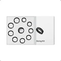 RingConn Activity Tracker Gen3 Sizing Kit, vor der Ringbestellung die Größe ermitteln (10-tlg., 10 maßstabsgetreue Ringe in den Größen 6 bis 15), Teste die Größe an deinem bevorzugten Finger