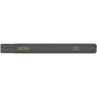 Wera 840 S Hex-Plus Innensechskant Bits für Schlagschraubendreher, metrisch - 05018153001