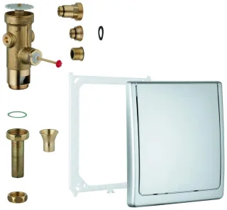 GROHE WC-Druckspüler 42901 Wandeinbau DN20 Austauscharmatur 42901000