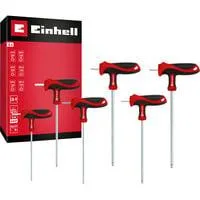 T-Griff Schraubendreher-Set, 6-teilig rot/schwarz, Ergonomische Zweikomponentengriffe