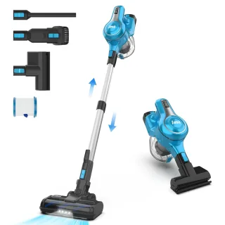 [EU Direct] INSE S62 30Kpa 300W Stick Cordless Vacuum Cleaner, up to 45min Runtime, 7-in-1 Stick Vac for Hardwood Floor