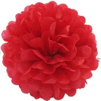 Creativery Pompon, 10 Papier Pompons 25cm SET