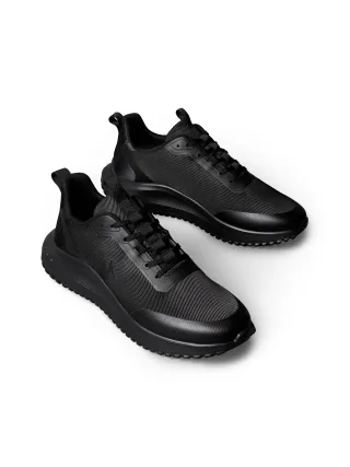 Calvin Klein Jeans Sneaker "EVA RUNNER LACE UP MAT MIX" Freizeitschuh, Schnürschuh, Halbschuh mit Anziehlasche