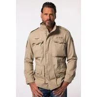 JP1880 Funktionsjacke Fieldjacket Baumwolljacke Badges Vintage Look