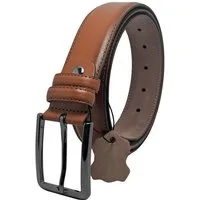GENUINE LEATHER COMPANY EDS Ledergürtel Echtleder Gürtel Herren 3.4 cm Breite,Klassisch 6 verschiedenen Längen