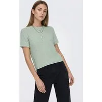 ONLY Kurzarmpullover ONLSUNNY S/S PULLOVER NOOS KNT Kunstfaser, regular fit