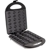 Adler Waffeleisen Adler AD 3039b Elektrischer Nussbäcker schwarz