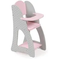 CHIC2000 Puppenhochstuhl Puntos, grey