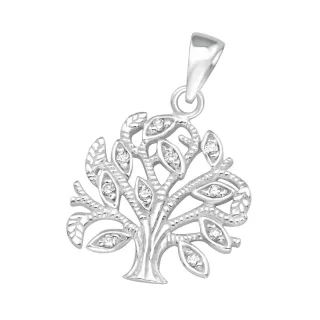 Lebensbaum Anh?nger aus 925 Silber