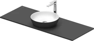 Duravit Sivida SET, Aufsatzbecken r.400 B.Aussen: dunkelgrau matt 268015FI00