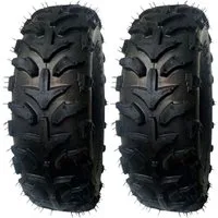 FunSport-Factory Kinderfahrzeug-Räder Kinderquadreifen Quadreifen Reifen 2er Set 14x4.10-6, Stollenprofil, hoher Grip, für Kinderquads, robust & langlebig